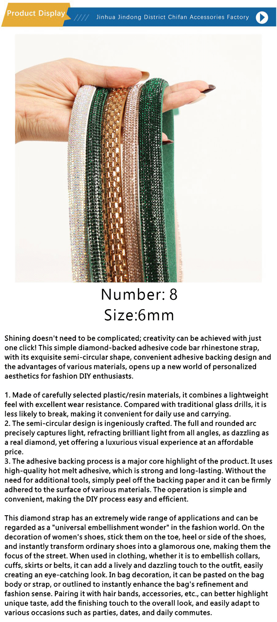 Jewelry accessories-xiangqing1-CF012