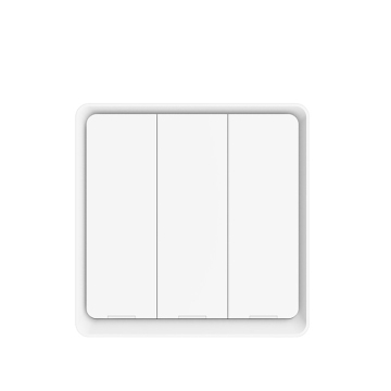 Tuya Zigbee 3.0 4 गैंग वायरलेस बैटरी-संचालित स्मार्ट स्विच स्मार्टथिंग कंट्रोल के साथ