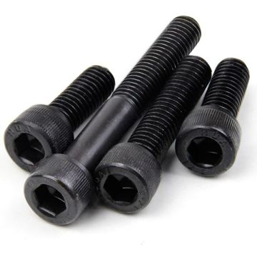 Titanien -Hex -Kappenschrauben, M3x10, M5x20, M9x15 Edelstahlschrauben - DIN 912 Sechskant und Kopfschraube