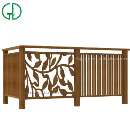 GD Balustrade Black Outdoor Stair French Balcony Railing