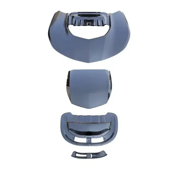 XLstyling Car Accessories Carbon Fiber Look Hood Engine Cover for 2016-2018 Chevrolet Camaro