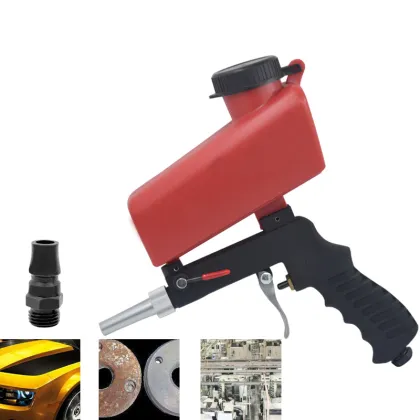 Portable Hand-Held Air Pneumatic Sandblasting Gun - Wilin Sand Blaster Rust Remover