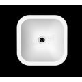 Under counter solid surface wash basins -matte white-405x405x124mm-square