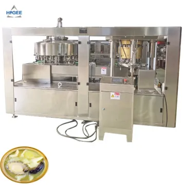 Bowl Tin Can Canned Seafood Meat Filling Seaming Machine