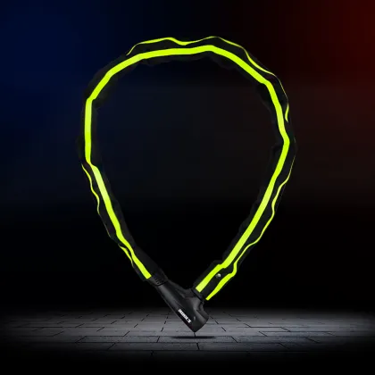 ETOOK Reflective Lock MTB Road Bike Chain Lock - Anti-Theft Bicycle Chain Lock