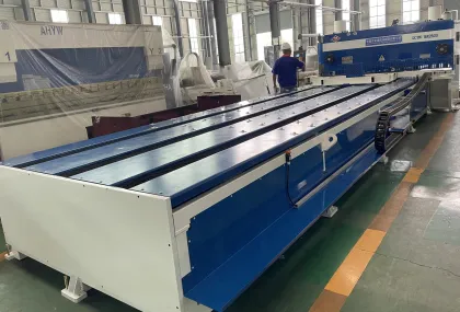 YWGS Anhui Yawei NC Hydraulic Guillotine Shearing Machine