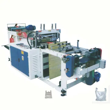 Monochrome Plastic Garbage Bag Making Machine Equipment for the Packaging Industry