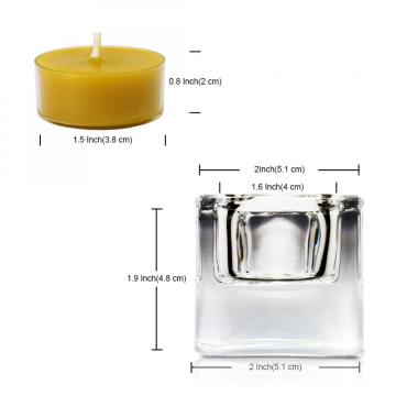 100% Natural Beeswax Tealight Candles