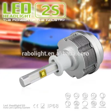 Aviation Aluminum LED car headlight 3S h3 led headlight bulbs for car and motorcyle