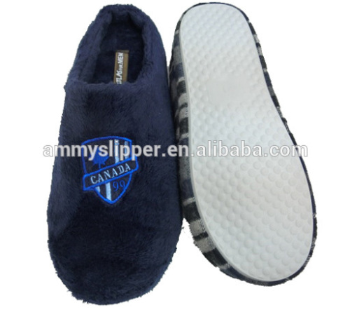 OEM man soft sport indoor slippers side stitching slippers good quality new designs slippers cheaper price