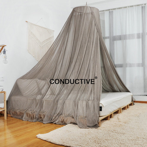 Silver Anti-radiation Canopy EMF Protection Mosquito Net