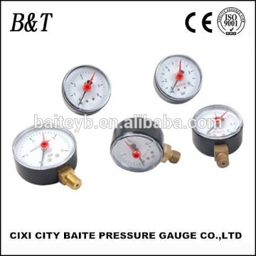40mm dry plastic pressure gauge