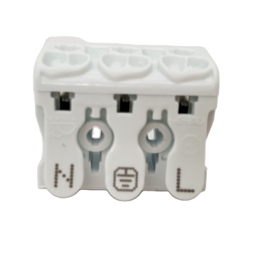 3 Pole Crimp Terminals 20-14AWG Push In Connector KB18-3