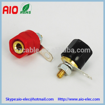 bulkhead mount 4mm binding post connector
