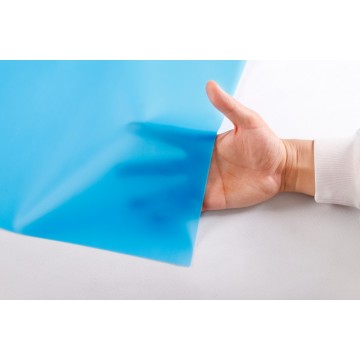 PVC Film Blue Textured
