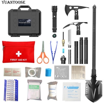 Outdoor Survival Shovel Kit with Axe from Manufacturer