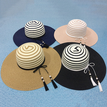 Factory Direct Summer 2023 Panama Straw Hat for Beach and Swimming