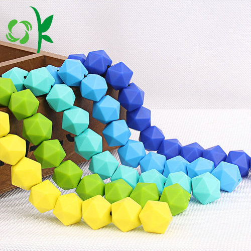 Silicone Chewable BPA Free Baby Teething Beads