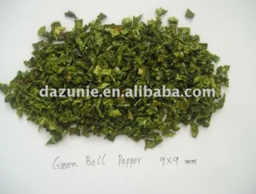 Dried Green Bell Pepper