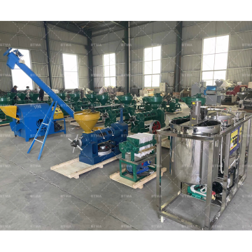 BTMA Peanut Oil Press, Processing, Refinery and Fractionation Plant Production Line