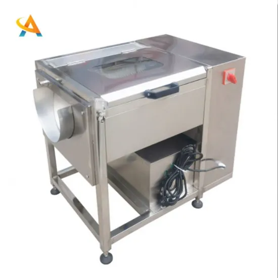 Carrot Pepper Washing Cutting Line for Vegetable Fruit Cubes Processing