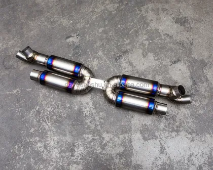 Factory Exhaust Muffler for Porsche 911 Turbo/Turbo S 991.1 991.2
