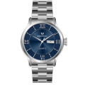 Cadrray Sunray avec Date / Day Men Quartz Steel montre