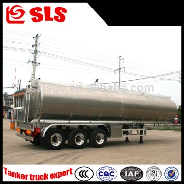 3 axles milk transportation tank truck and trailer for sale