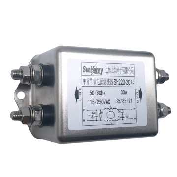 SUNHENRY SH220-30 30A 250VAC Single Phase EM Filter