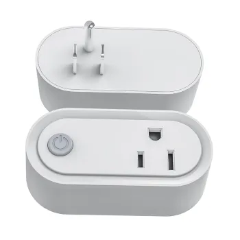 Tuya 220V 10A WiFi Smart Plug with Rectangle Shape for USA