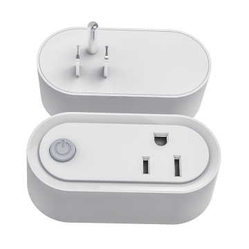 Tuya 220V 10A WiFi Smart Plug with Rectangle Shape for USA