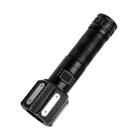 RTS Type-C Rechargeable Flashlight: IPX5 Waterproof LED Torch with Telescopic Focus and Strong Light