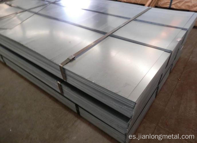 placas de acero de acero galvanizado en caliente