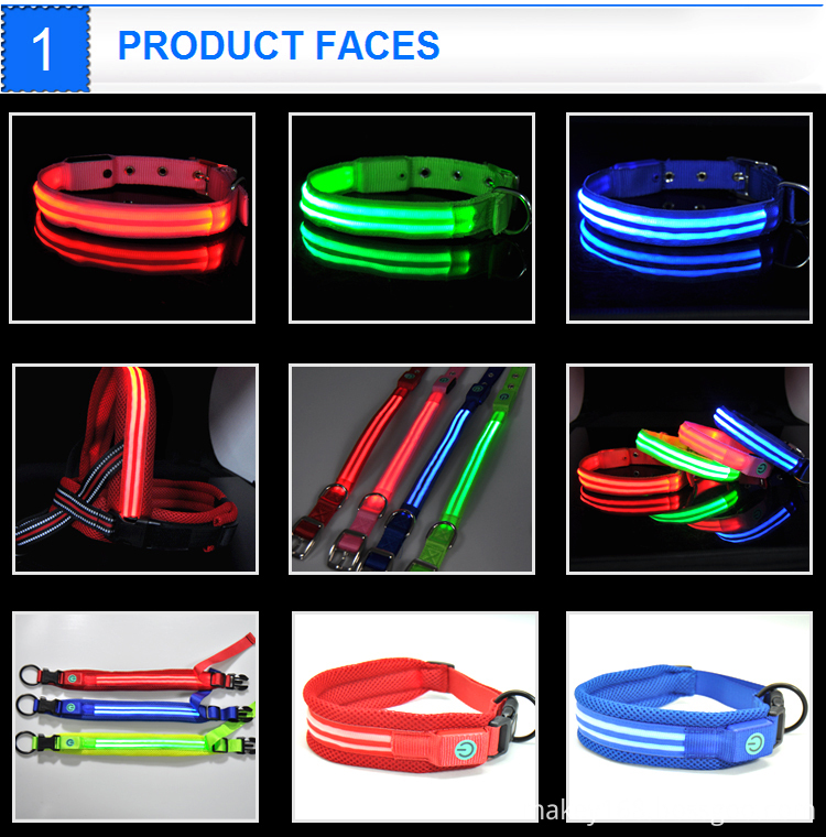 Light Up Led Dog Collar