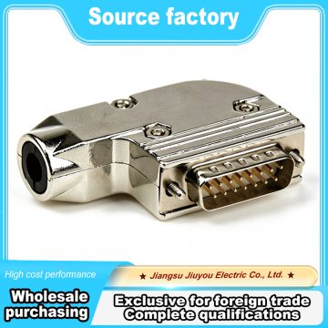 Plugue incorporado de ângulo reto DB15 VGA