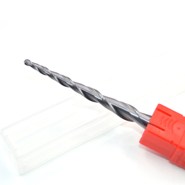 JACA Tungsten Carbide Long Taper Flute Ballnose Endmill for 3D Woodcutting: High-Quality Tools for Precision woodworking
