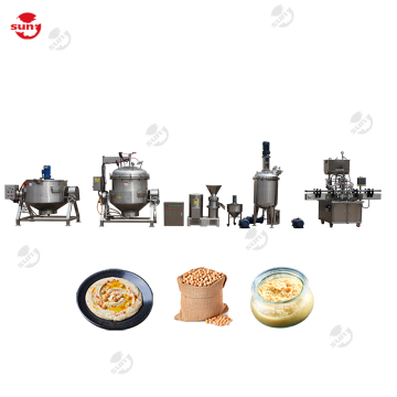 Automatic Chickpea Paste Maker Machine - Hummus Production Line