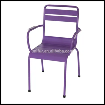 Replica Fermob Luxembourg Chair with armrest for cafe pub