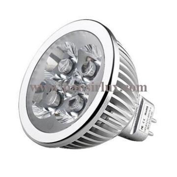 Moda estilo 4x1W alta potencia LED 4W MR16 Led spot luz focos 4w