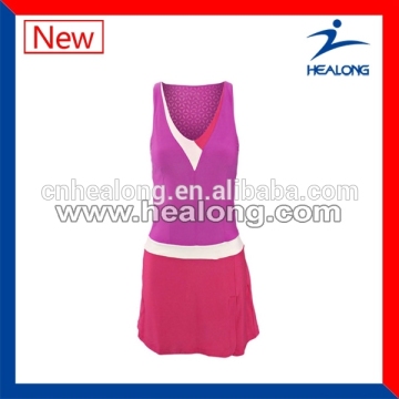 Customized Designer Tennis Wear Tennis Dress