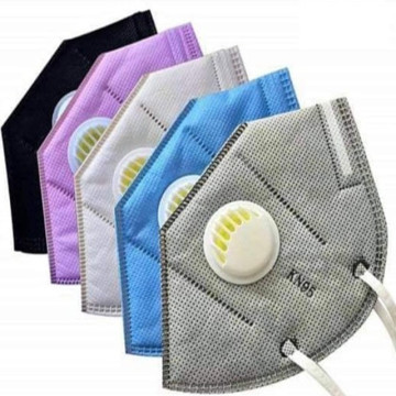 Water Proof Anti Dust KN95 Mask With Valve