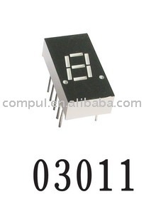 0.3' seven segment Single Digital LED Display