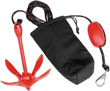 Portable Folding Anchor Kit for Kayaks and Small Boats