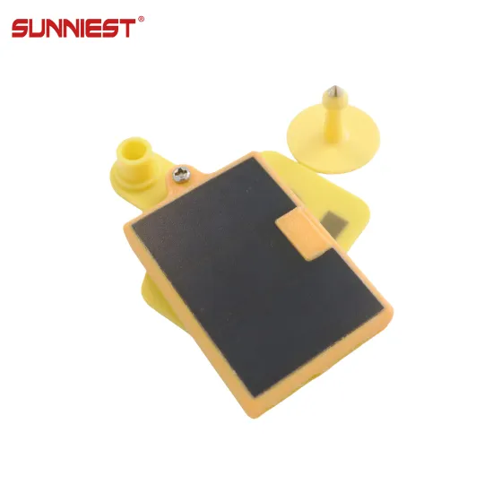 GPS Tracker for Livestock: Solar-Powered, Geo-fencing, Anti-Lost, Waterproof Eartag for Cattle, Sheep & Pets