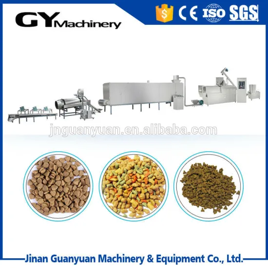 Multi-functional cat pet food machine/dog feeding food production line