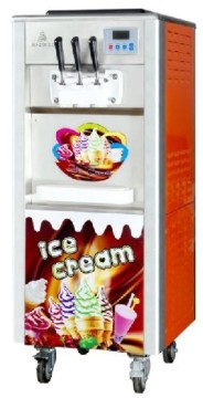 Colour ice cream machine, T win-twist flavor