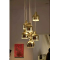 Revestimiento de polvo colorido para accesorios de iluminación
