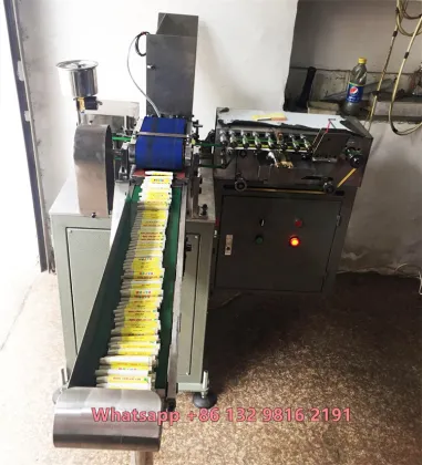 Wax Pencil Sticker Machine: Crayon Stick Wrapper & Oiled Chalk Label Machine