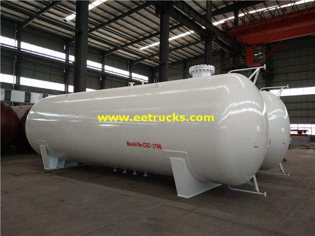 Horizontal 30 Ton 60 M3 LPG Tanks