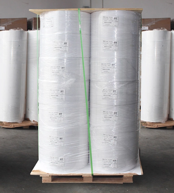 Direct thermal label jumbo roll